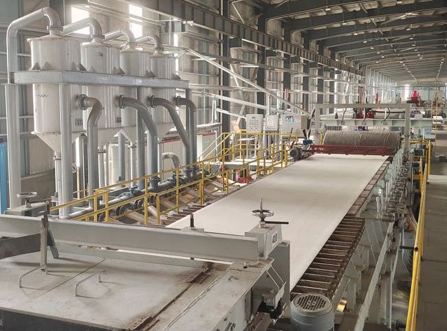 สายการผลิตไฟเบอร์ซีเมนต์บอร์ด